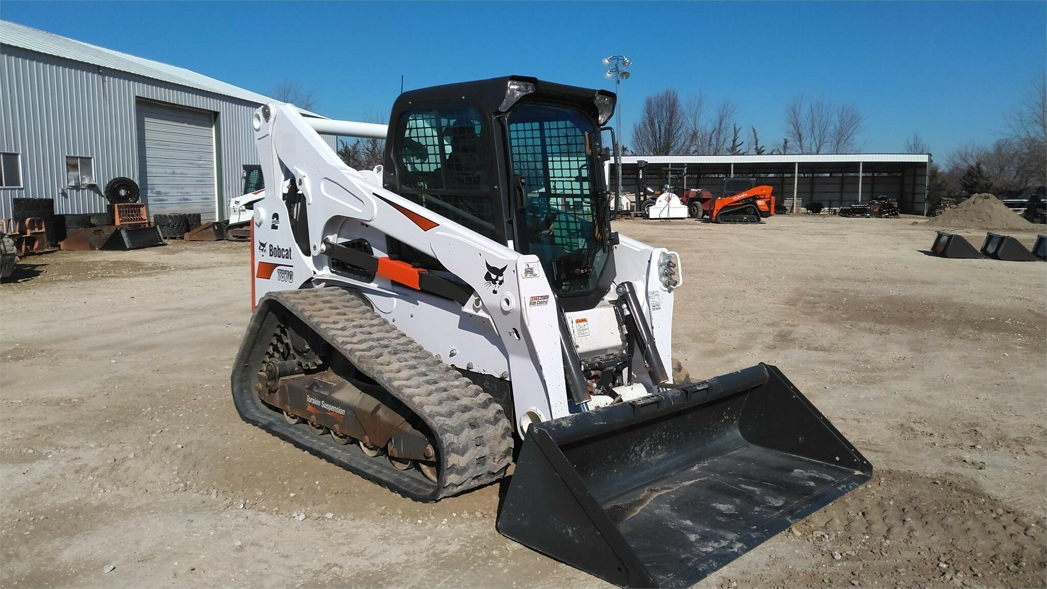2021 Bobcat T870 Skid Steer